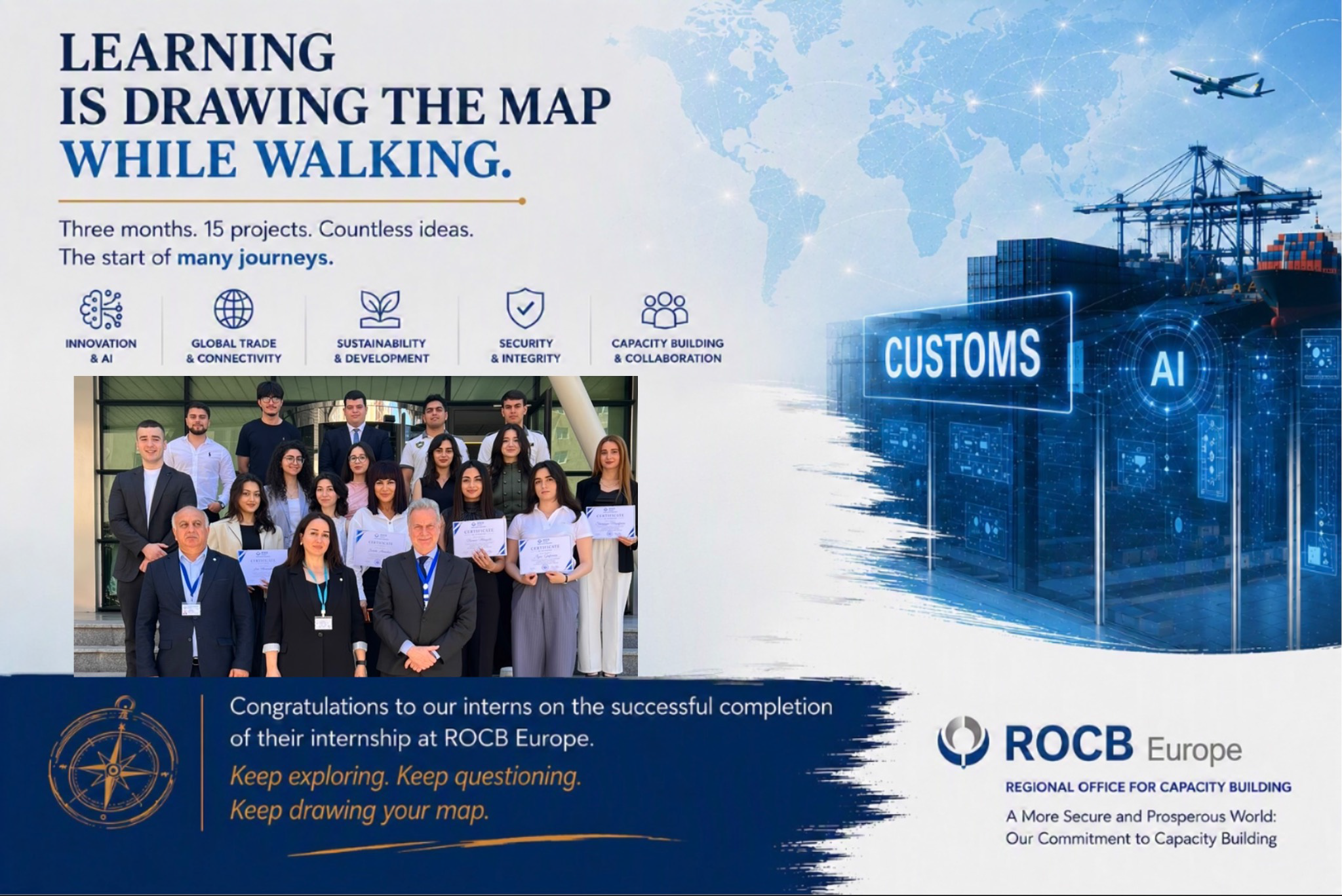 ROCB Europe Successfully Concludes Internship Programme